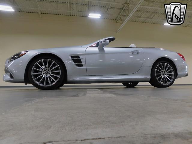 used 2018 Mercedes-Benz SL 450 car, priced at $70,000