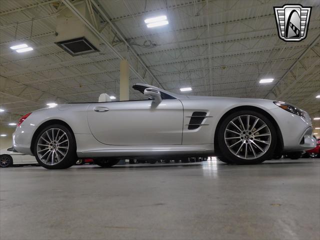 used 2018 Mercedes-Benz SL 450 car, priced at $70,000