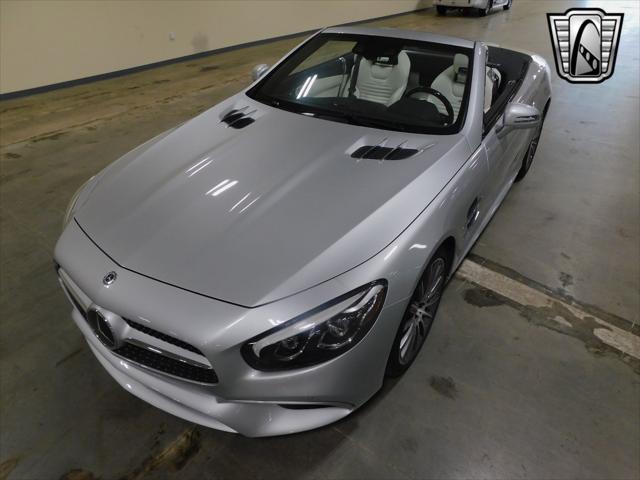 used 2018 Mercedes-Benz SL 450 car, priced at $70,000