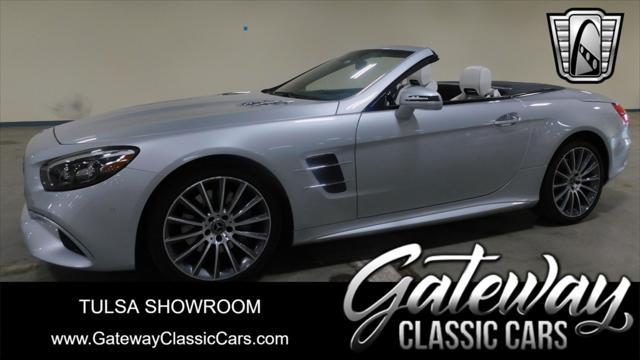 used 2018 Mercedes-Benz SL 450 car, priced at $70,000