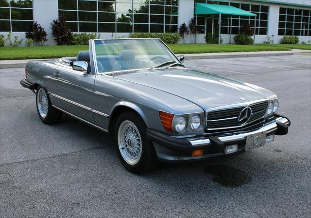 used 1987 Mercedes-Benz 560SL car, priced at $27,000