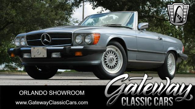 used 1987 Mercedes-Benz 560SL car, priced at $27,000