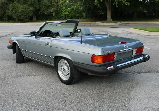 used 1987 Mercedes-Benz 560SL car, priced at $27,000