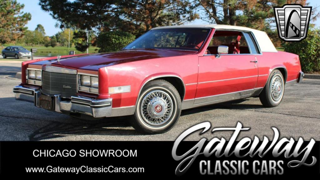 used 1985 Cadillac Eldorado car, priced at $11,000