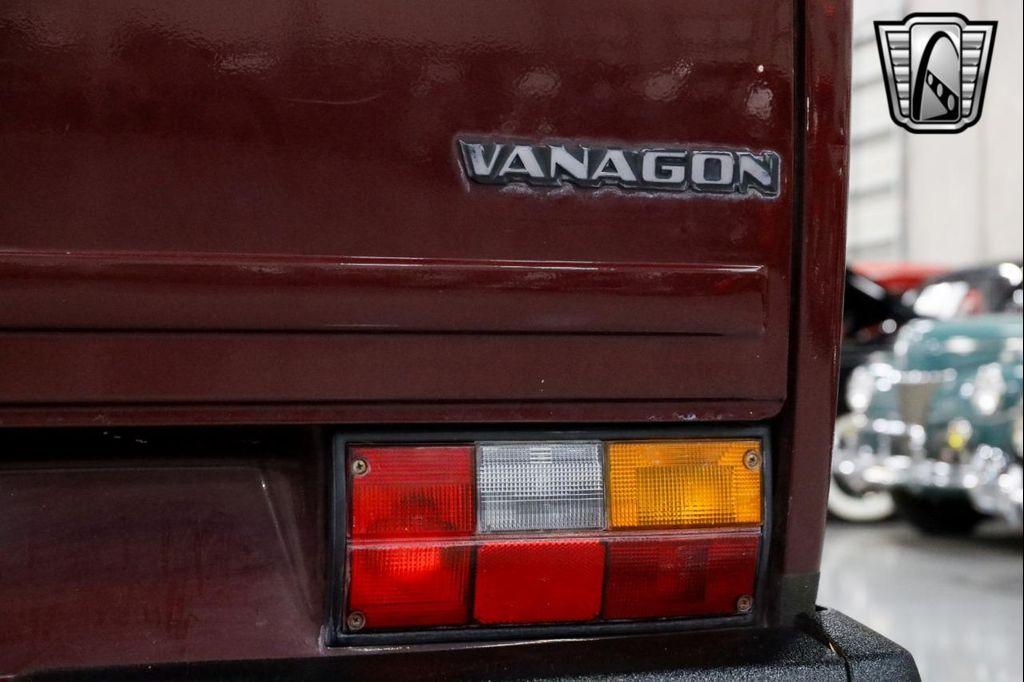 used 1989 Volkswagen Vanagon car, priced at $15,000