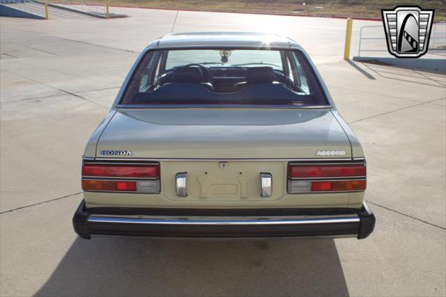 used 1981 Honda Accord car, priced at $14,500