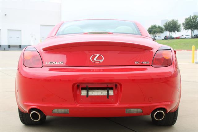 used 2002 Lexus SC 430 car, priced at $19,000