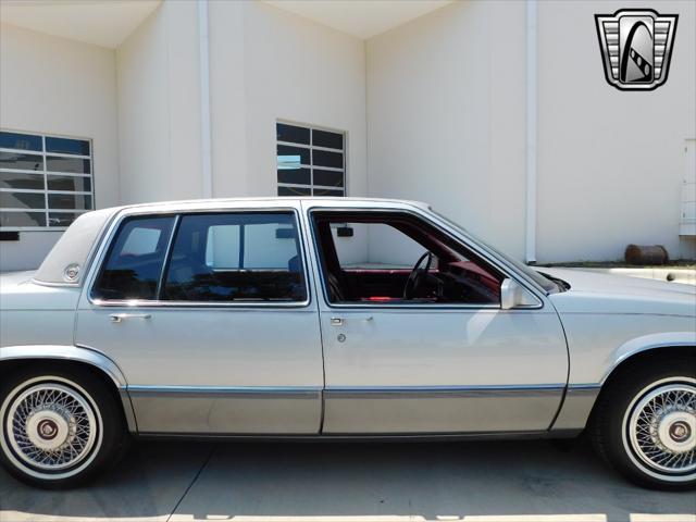 used 1989 Cadillac DeVille car, priced at $7,500