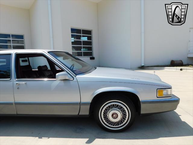 used 1989 Cadillac DeVille car, priced at $7,500