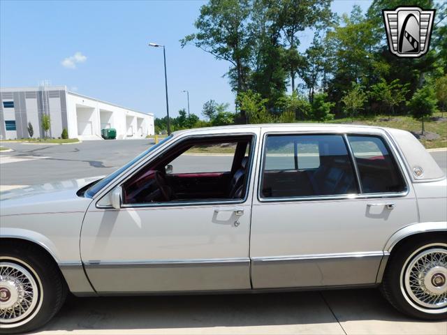 used 1989 Cadillac DeVille car, priced at $7,500