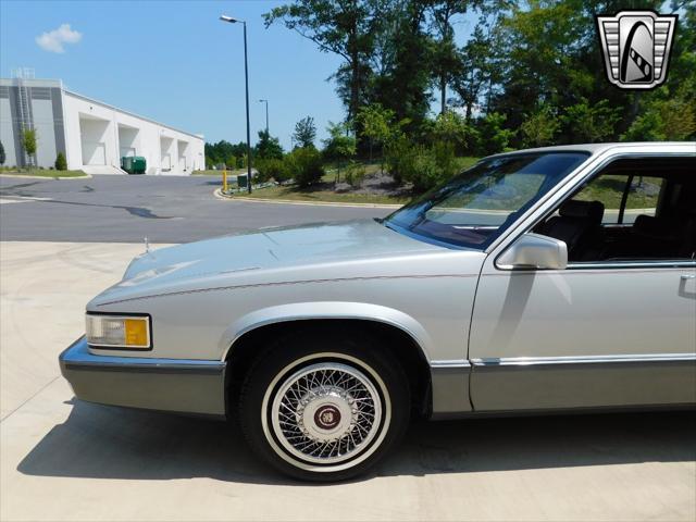 used 1989 Cadillac DeVille car, priced at $7,500