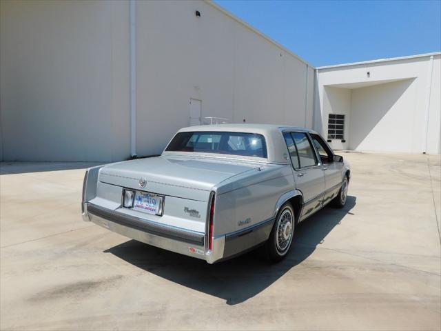 used 1989 Cadillac DeVille car, priced at $7,500