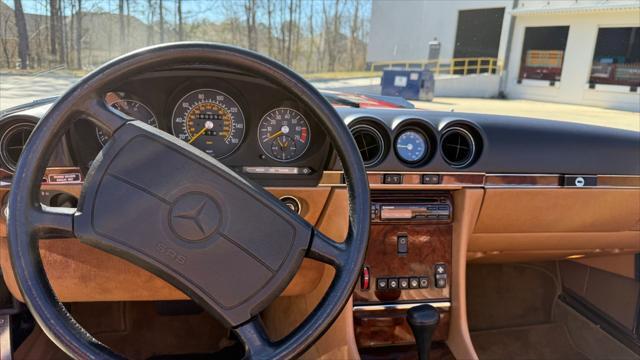 used 1986 Mercedes-Benz 560SL car, priced at $38,000