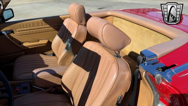 used 1986 Mercedes-Benz 560SL car, priced at $38,000