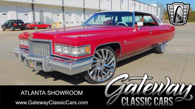 used 1975 Cadillac DeVille car, priced at $29,000