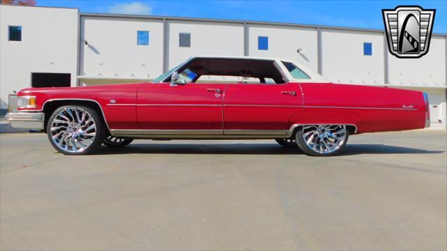 used 1975 Cadillac DeVille car, priced at $29,000