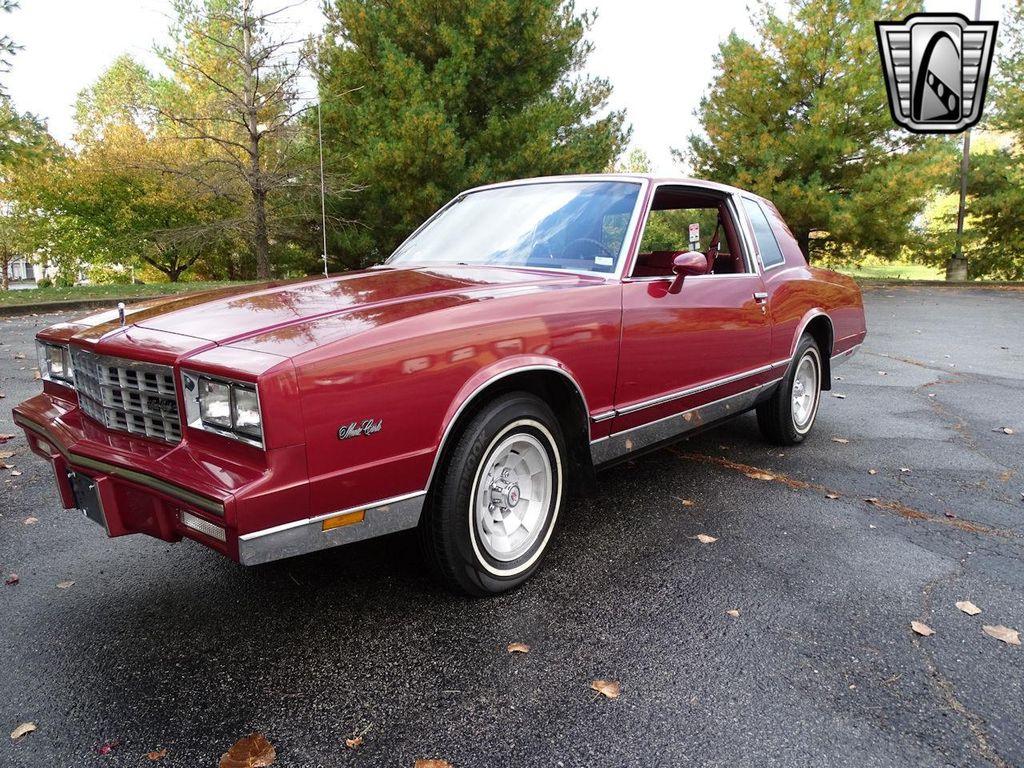 used 1984 Chevrolet Monte Carlo car, priced at $24,000
