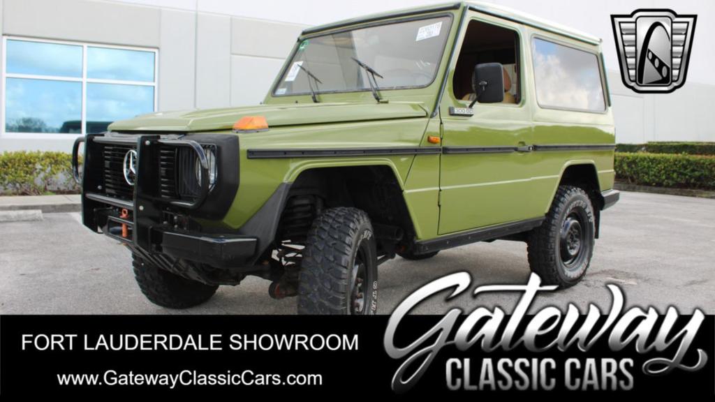 used 1982 Mercedes-Benz G-Class car, priced at $45,000