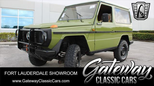 used 1982 Mercedes-Benz G-Class car, priced at $50,000