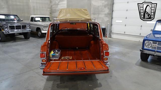 used 1977 Jeep Wagoneer car, priced at $29,000