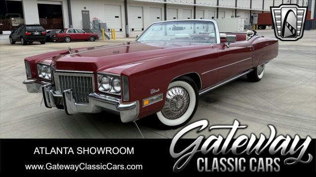 used 1972 Cadillac Eldorado car, priced at $24,000