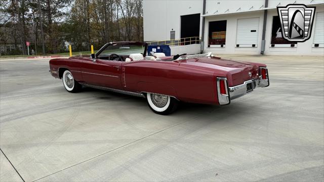 used 1972 Cadillac Eldorado car, priced at $24,000