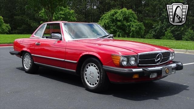 used 1987 Mercedes-Benz 560SL car, priced at $19,000