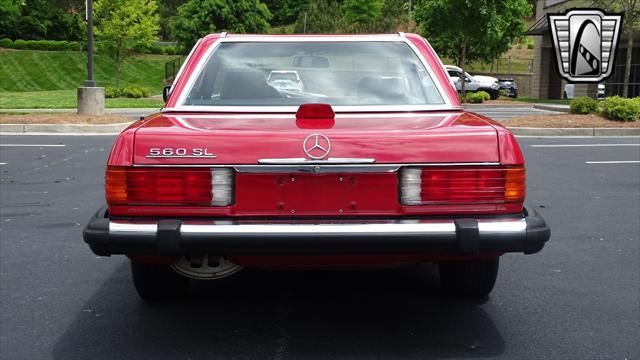 used 1987 Mercedes-Benz 560SL car, priced at $19,000