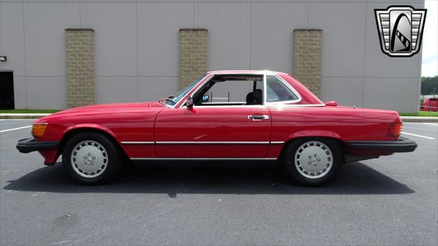 used 1987 Mercedes-Benz 560SL car, priced at $19,000