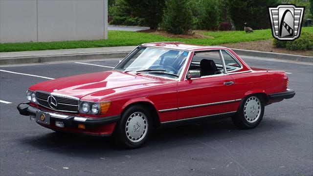 used 1987 Mercedes-Benz 560SL car, priced at $19,000