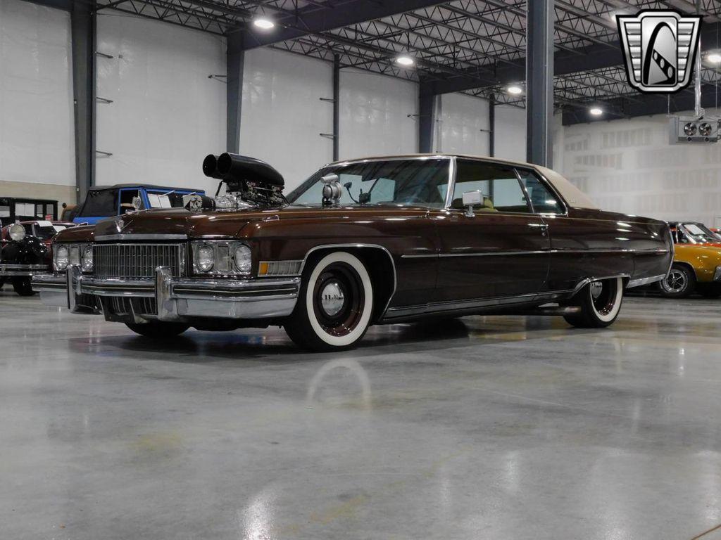used 1973 Cadillac DeVille car, priced at $15,500