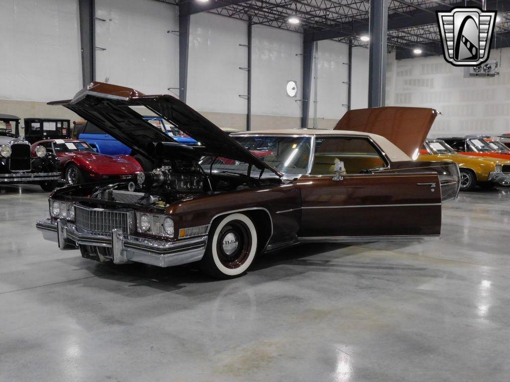 used 1973 Cadillac DeVille car, priced at $15,500
