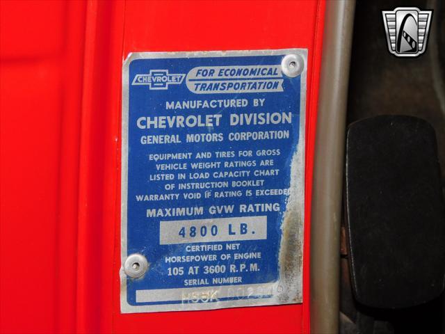 used 1955 Chevrolet 3100 car, priced at $39,000