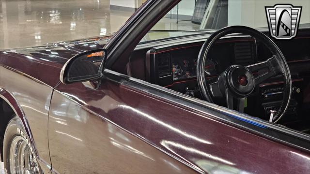 used 1986 Chevrolet Monte Carlo car, priced at $19,000