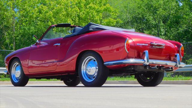 used 1969 Volkswagen Karmann Ghia car, priced at $38,000