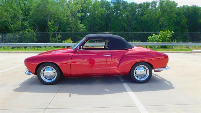 used 1969 Volkswagen Karmann Ghia car, priced at $38,000