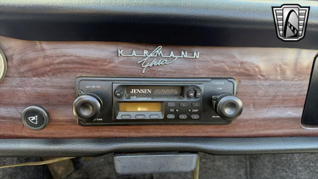 used 1971 Volkswagen Karmann Ghia car, priced at $17,000