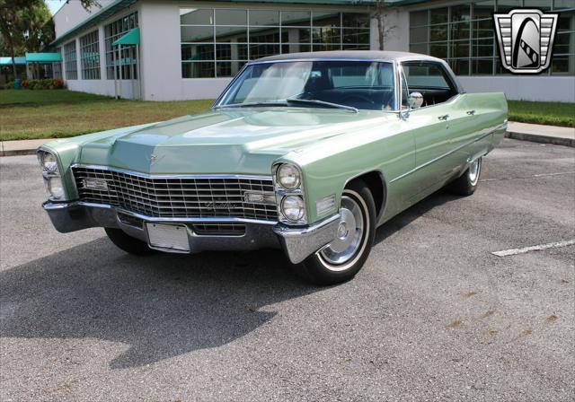 used 1967 Cadillac DeVille car, priced at $33,000