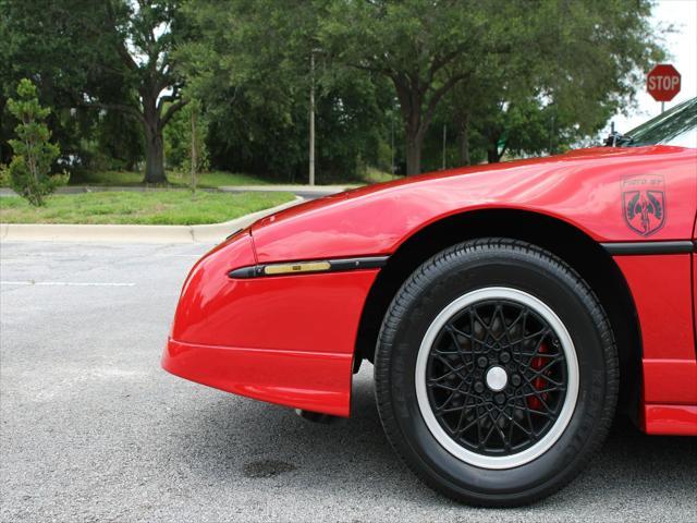 used 1988 Pontiac Fiero car, priced at $17,500