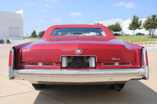 used 1975 Cadillac Eldorado car, priced at $24,000