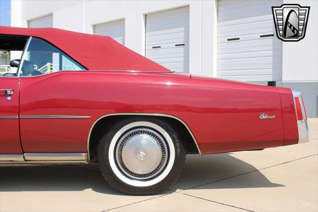 used 1975 Cadillac Eldorado car, priced at $24,000