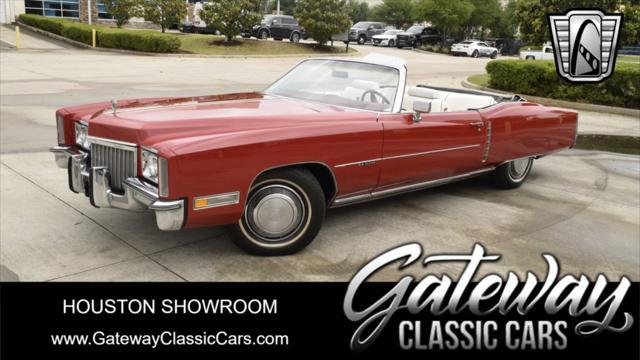 used 1972 Cadillac Eldorado car, priced at $29,000