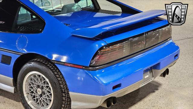 used 1987 Pontiac Fiero car, priced at $19,500