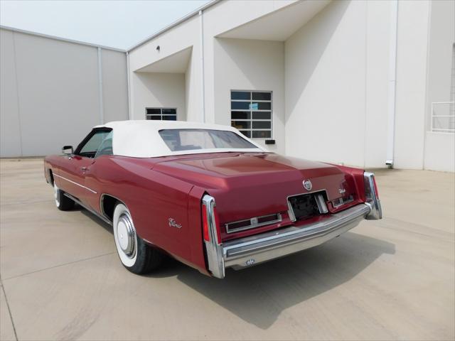 used 1975 Cadillac Eldorado car, priced at $27,000