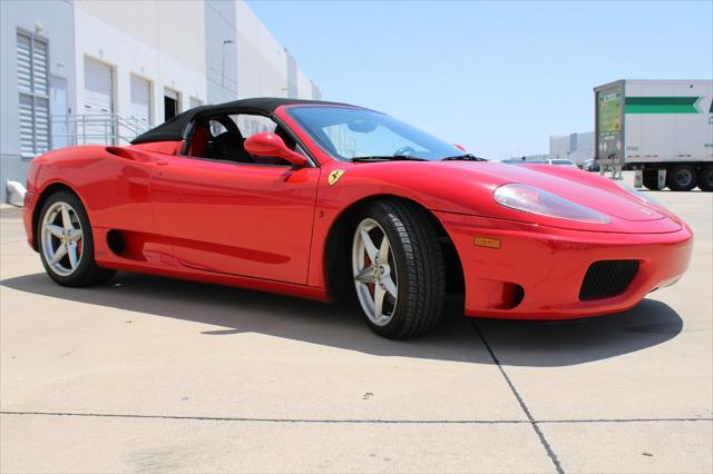 used 2002 Ferrari 360 Spider car, priced at $89,000