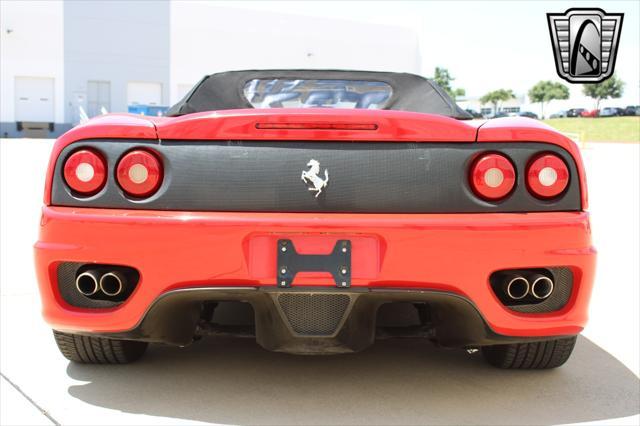 used 2002 Ferrari 360 Spider car, priced at $89,000