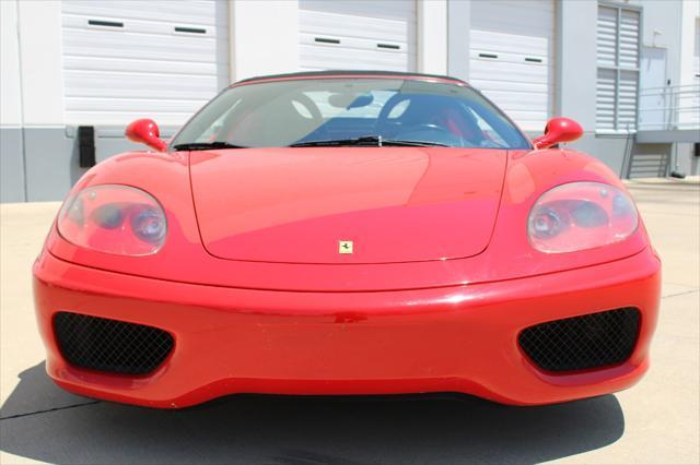 used 2002 Ferrari 360 Spider car, priced at $89,000