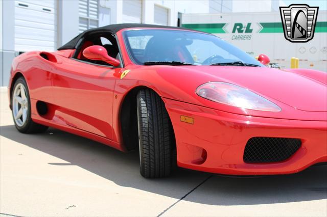 used 2002 Ferrari 360 Spider car, priced at $89,000