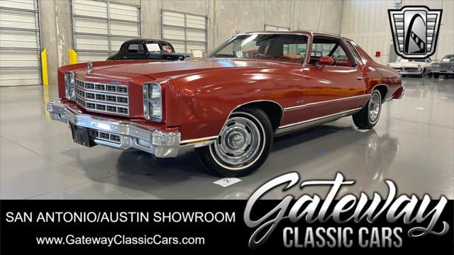 used 1977 Chevrolet Monte Carlo car, priced at $14,500