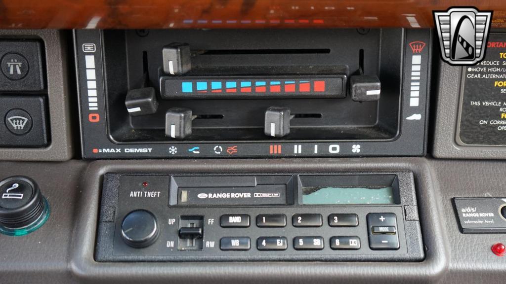 used 1991 Land Rover Range Rover car, priced at $22,500